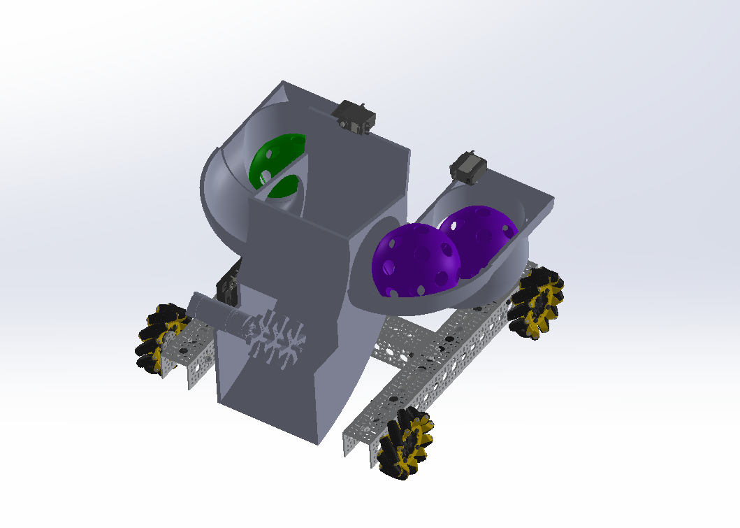 SolidWorks FTC Prototype model